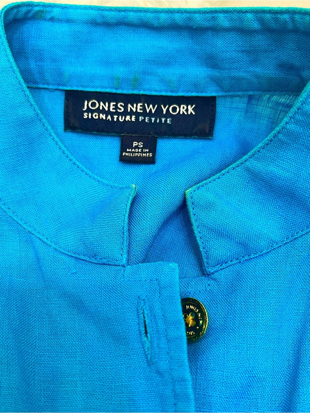 Jones NY Linen Pendulum Jacket - Picture 3 of 4